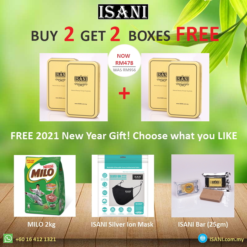 ISANI Buy 2 free 2 + New Year Gift- JAMES