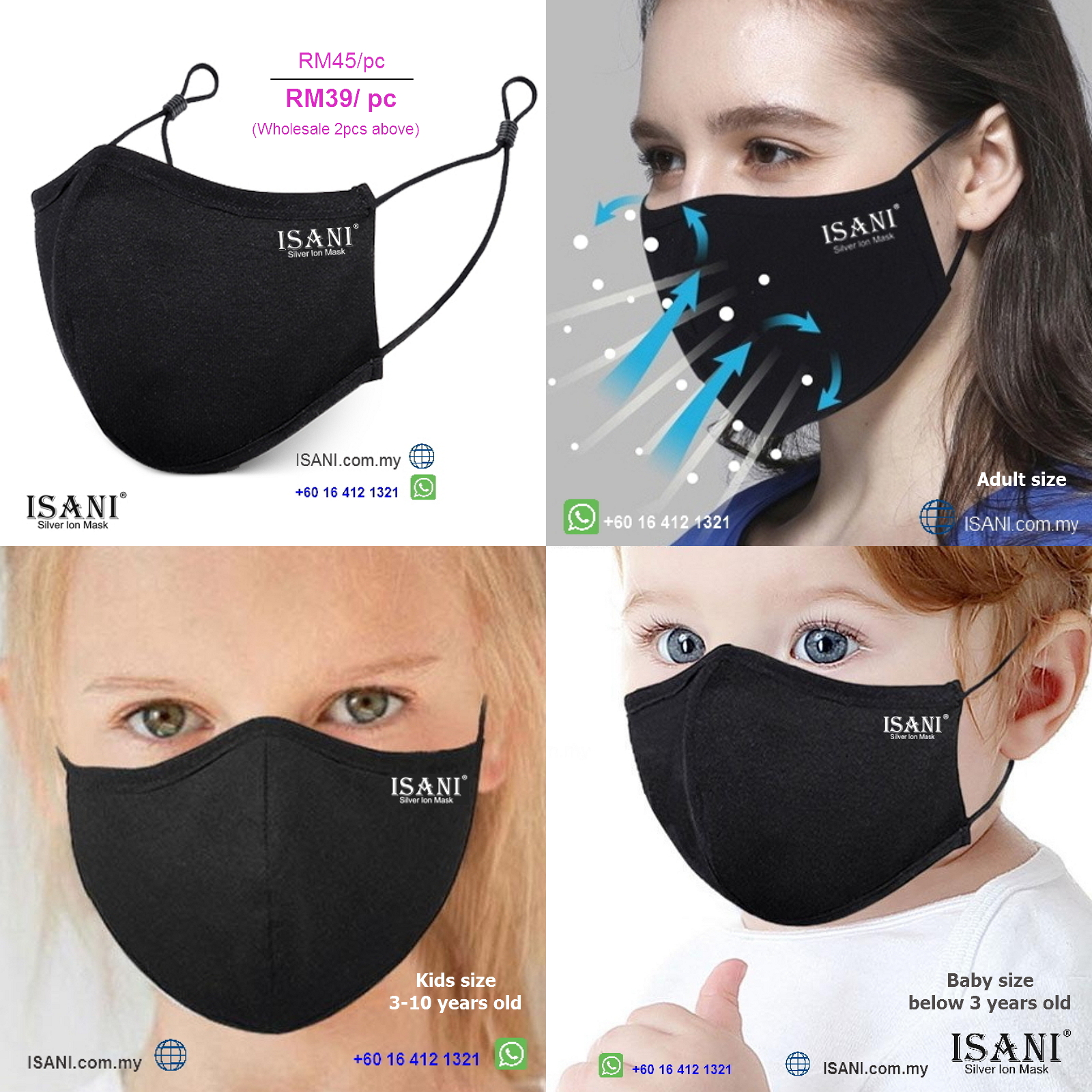 ISANI Mask all in one size